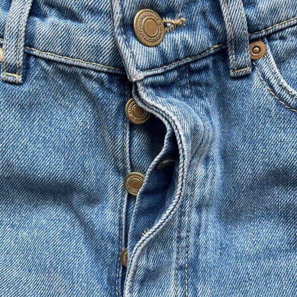 SSENSE Designer By Malene Birger Blue Milium Jeans XS - Picture 5 of 6